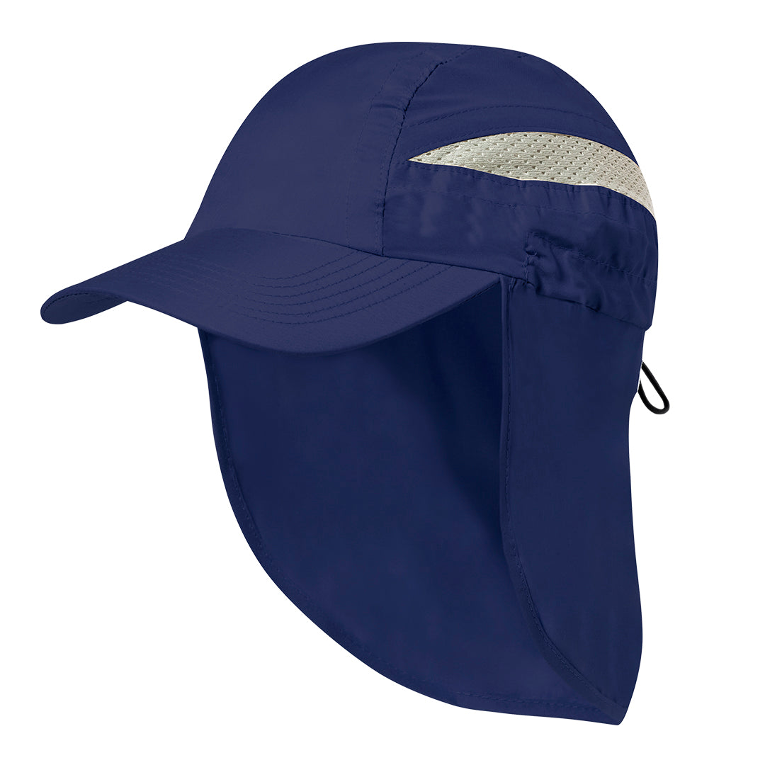 Gorra Desportiva Bicolor com Proteção Solar