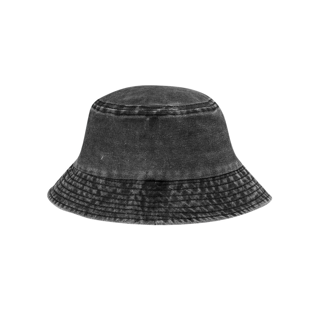 Gorro Bob em Algodão com Efeito Lavado