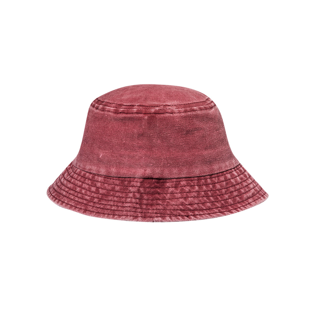 Gorro Bob em Algodão com Efeito Lavado