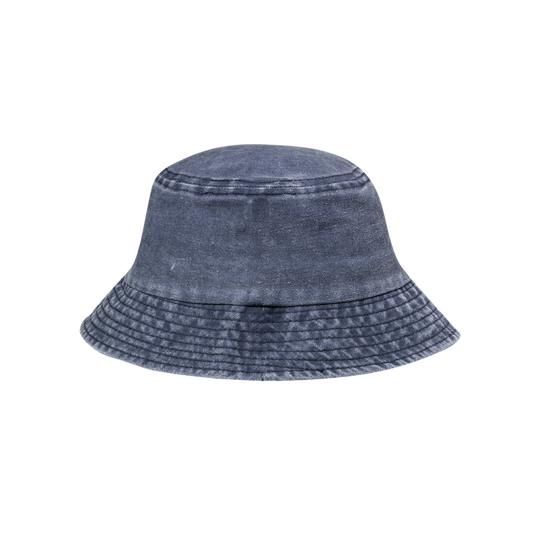Gorro Bob em Algodão com Efeito Lavado