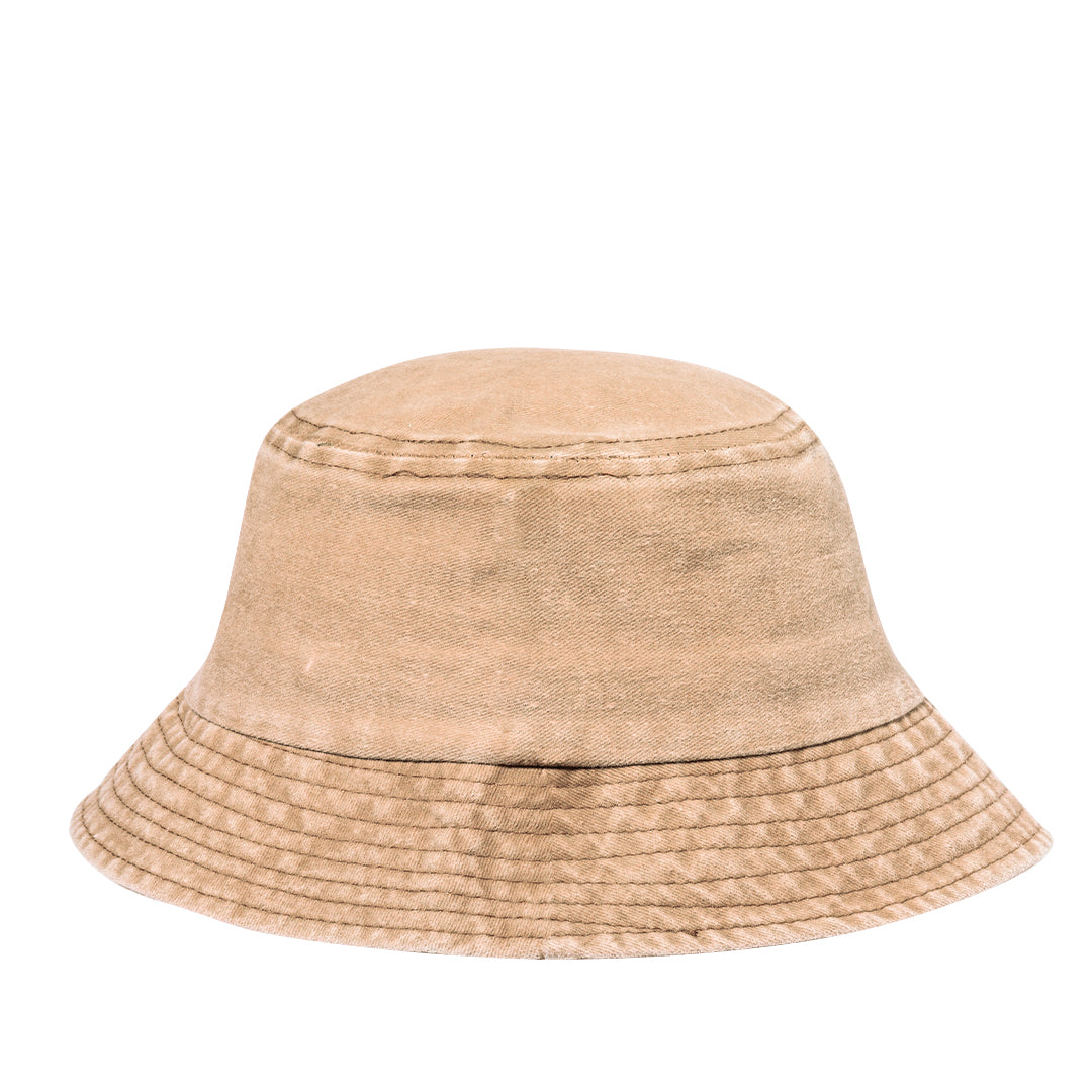Gorro Bob em Algodão com Efeito Lavado