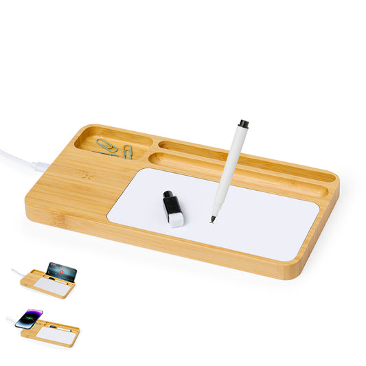 Lautrec: Carregador Organizador Sem Fios 15W com Suporte