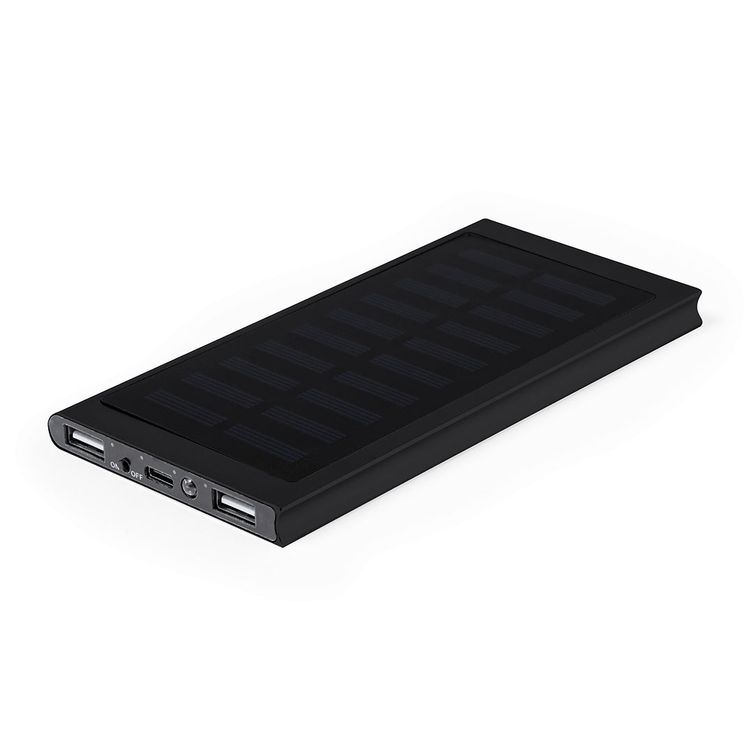Bernant Power Bank Solar 8000mAh em Alumínio