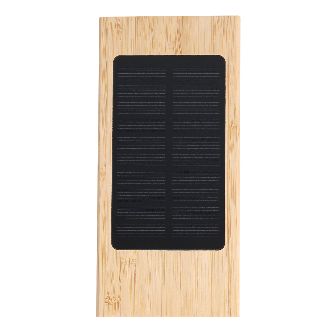 Bateria Solar de 4000 mAh em Bambu