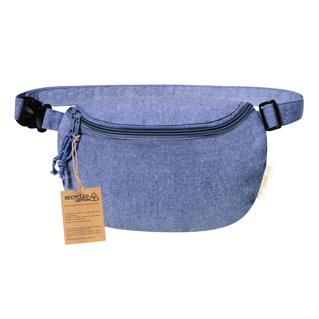 Bolsa de Cintura em Algodão Reciclado - Sustentável e Prática