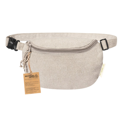 Bolsa de Cintura em Algodão Reciclado - Sustentável e Prática