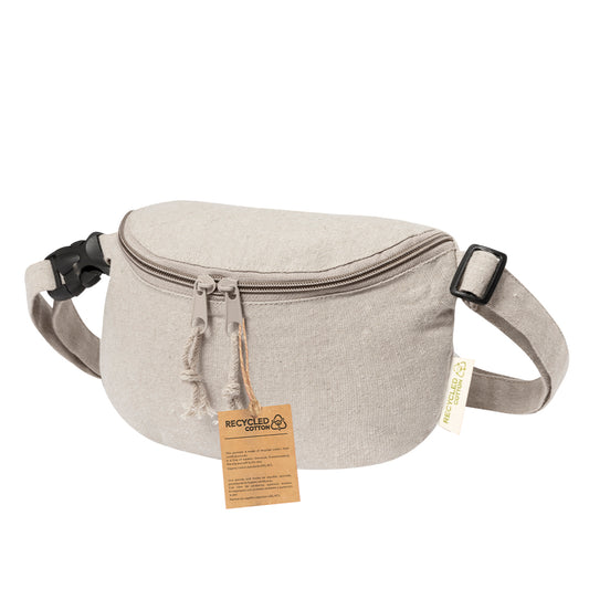 Bolsa de Cintura em Algodão Reciclado - Sustentável e Prática