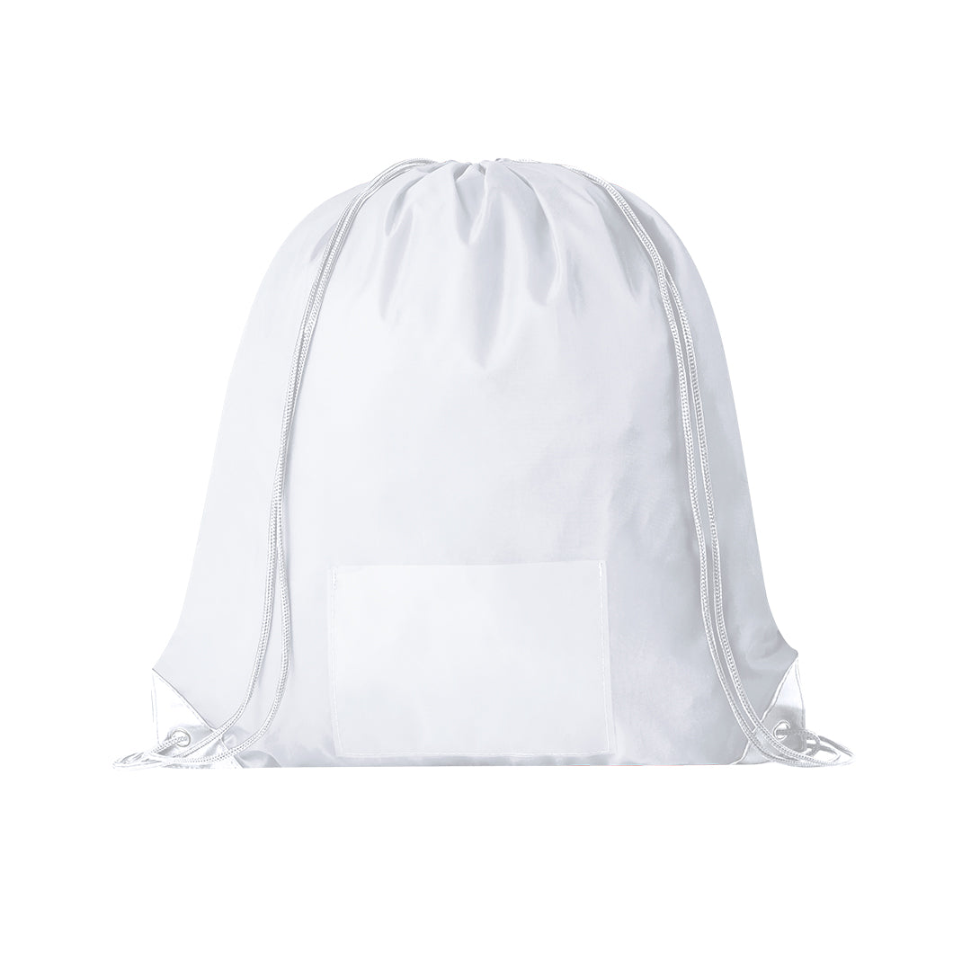 Mochila Selasi com Cordões e Bolso Frontal