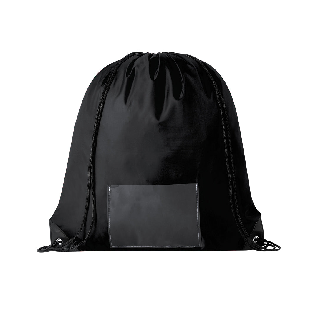 Mochila Selasi com Cordões e Bolso Frontal