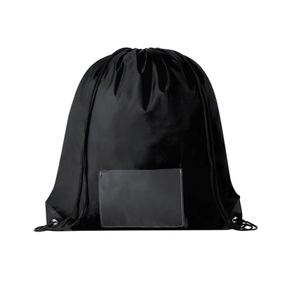 Mochila Selasi com Cordões e Bolso Frontal