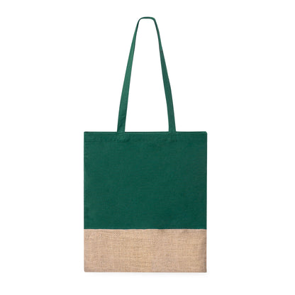 Bolsa Suelva em Algodão e Juta, Resistente e Colorida