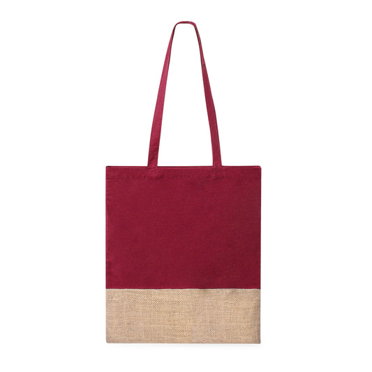 Bolsa Suelva em Algodão e Juta, Resistente e Colorida