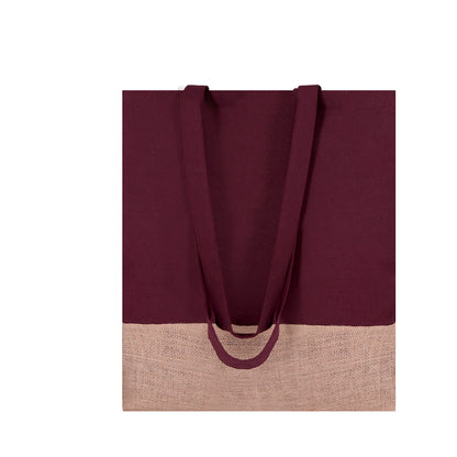Bolsa Suelva em Algodão e Juta, Resistente e Colorida