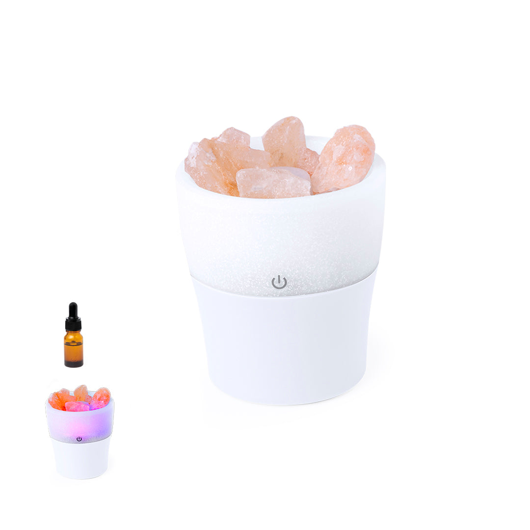 Humidificador Aromático Boucher com Luz LED Multicolor