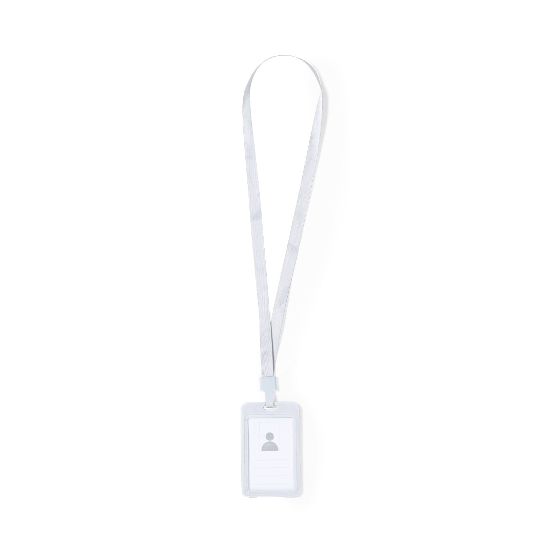 Identificador Lanyard Fleck em Poliéster Colorido