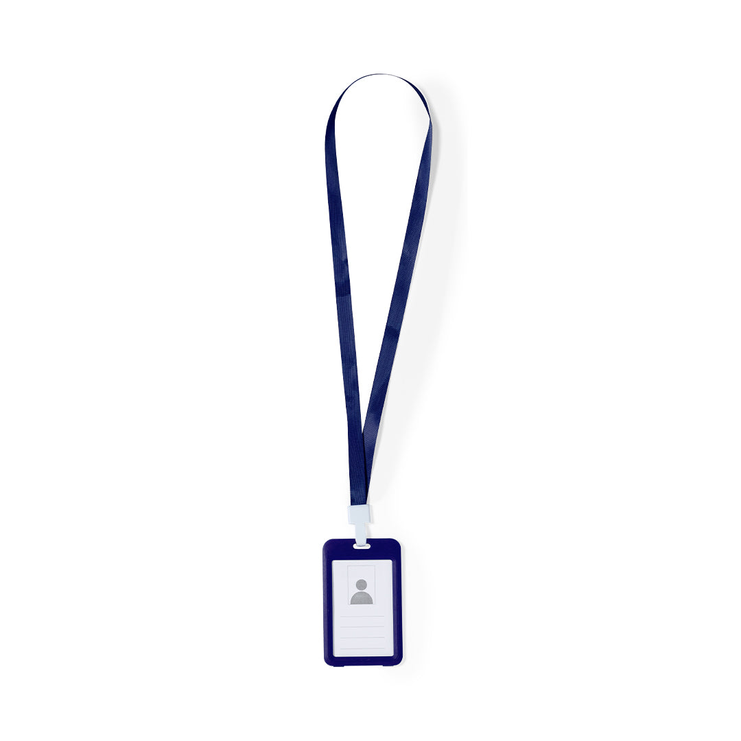 Identificador Lanyard Fleck em Poliéster Colorido