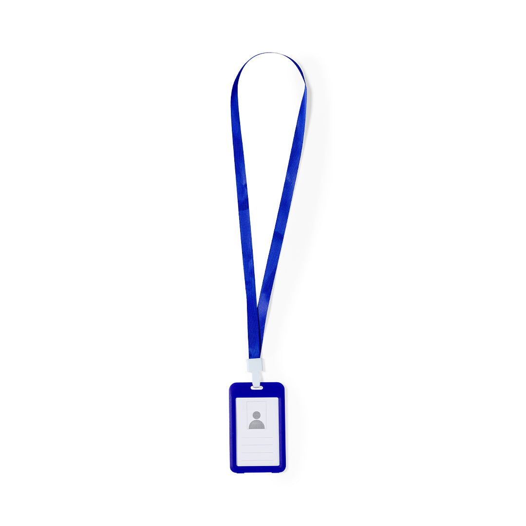 Identificador Lanyard Fleck em Poliéster Colorido