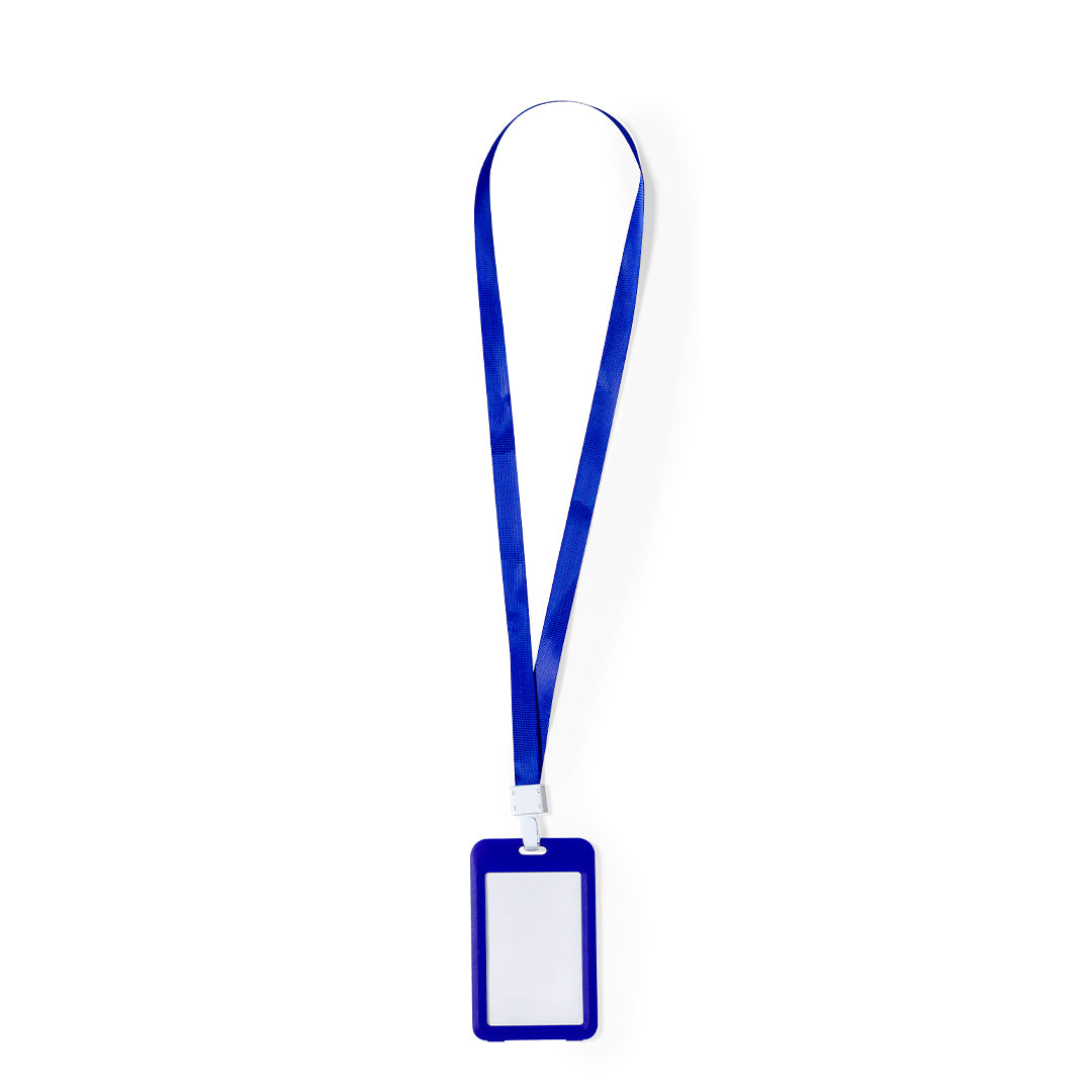 Identificador Lanyard Fleck em Poliéster Colorido