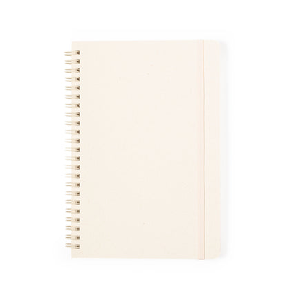 Libreta A5 Ecológica com Anilhas Metálicas