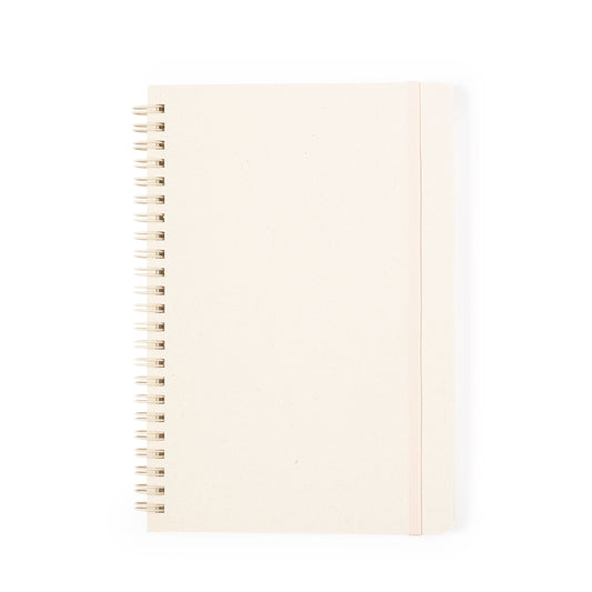 Libreta A5 Ecológica com Anilhas Metálicas