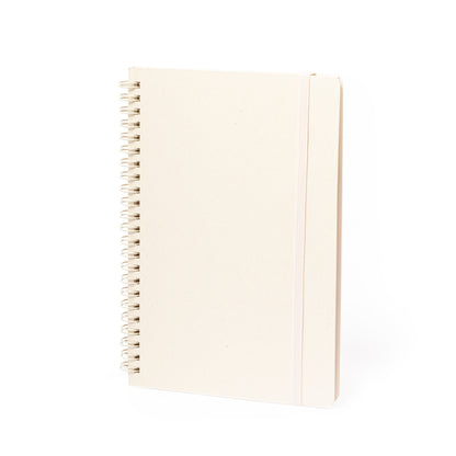 Libreta A5 Ecológica com Anilhas Metálicas