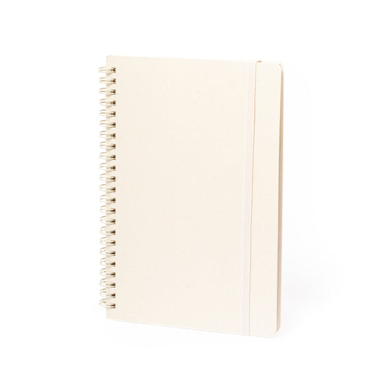 Libreta A5 Ecológica com Anilhas Metálicas
