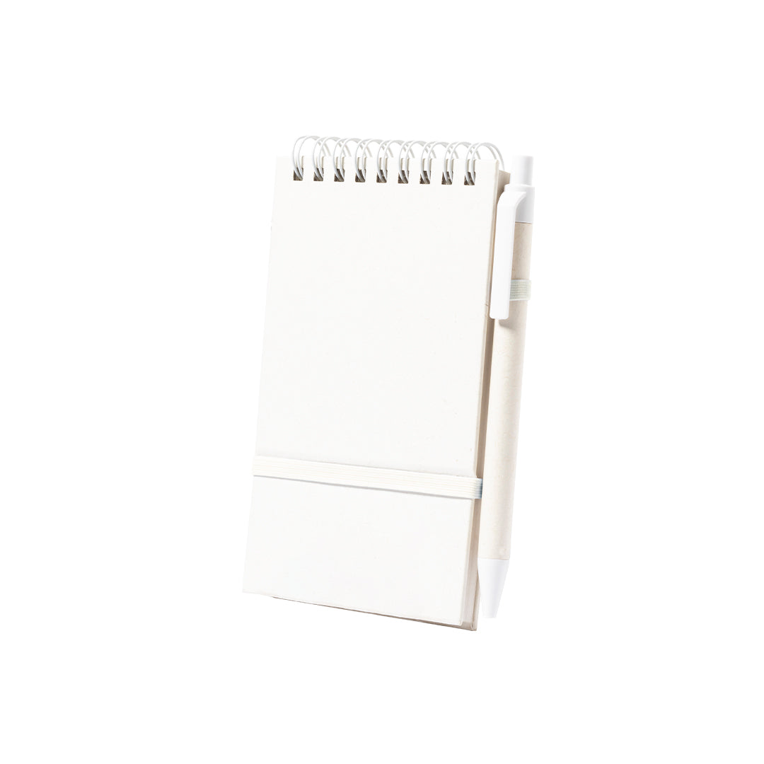 Libreta Heiwor em Cartão Reciclado com Caneta Azul