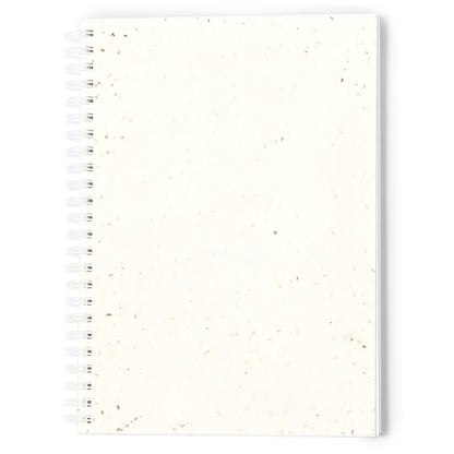 Caderno Ecológico com Sementes para Plantar