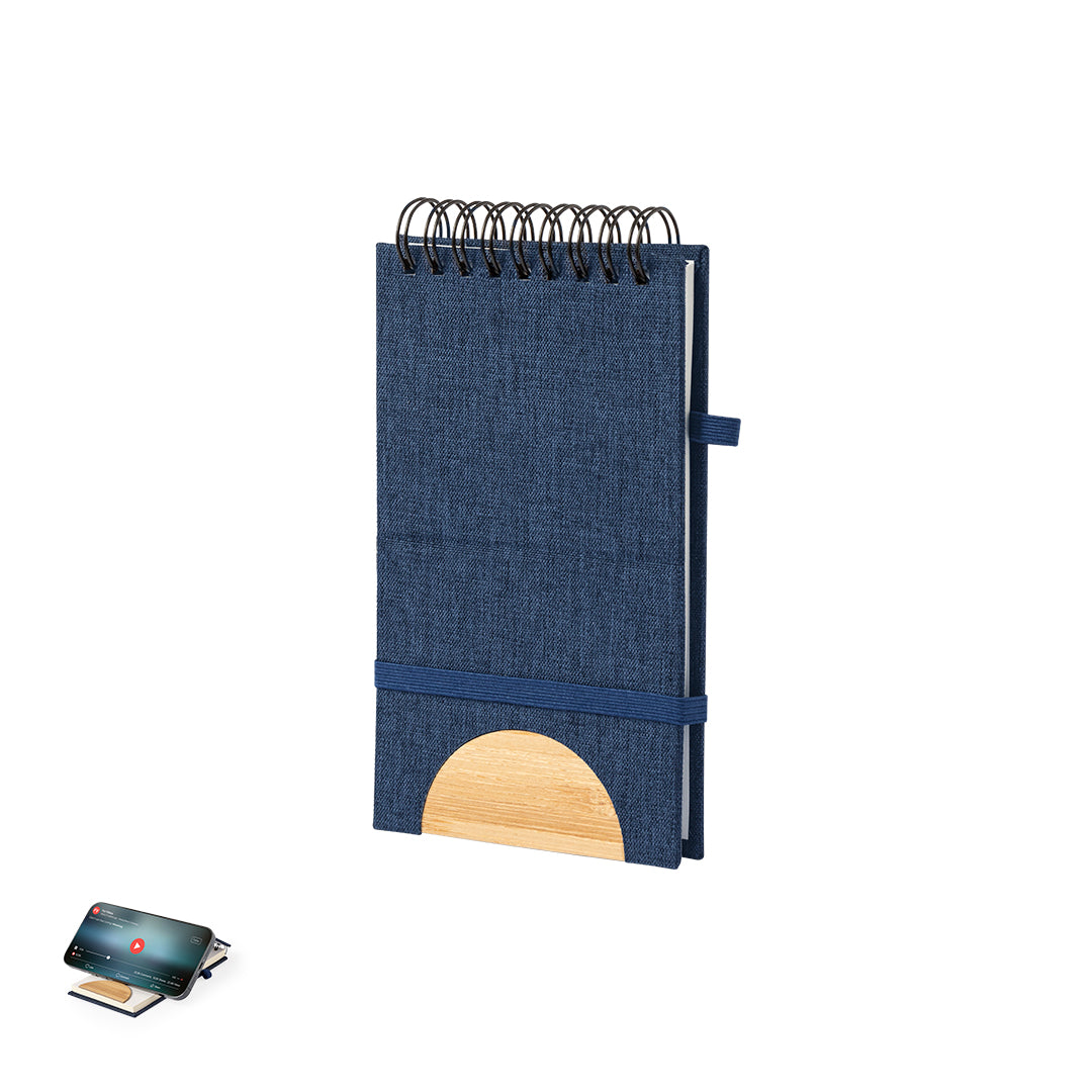 Libreta Alyxa com Suporte para Smartphone e RPET