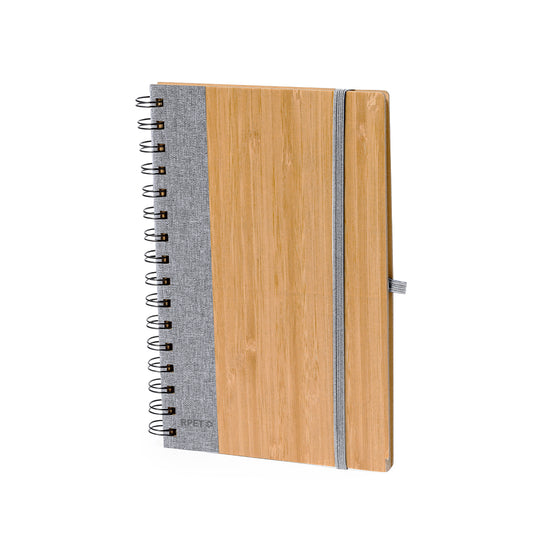 Caderno de Argolas Ecológico em Bambu