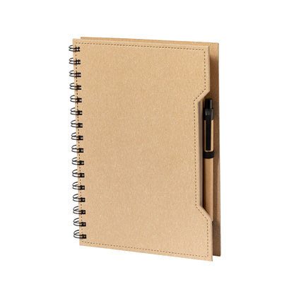 Set Ecológico de Bloco de Notas e Caneta