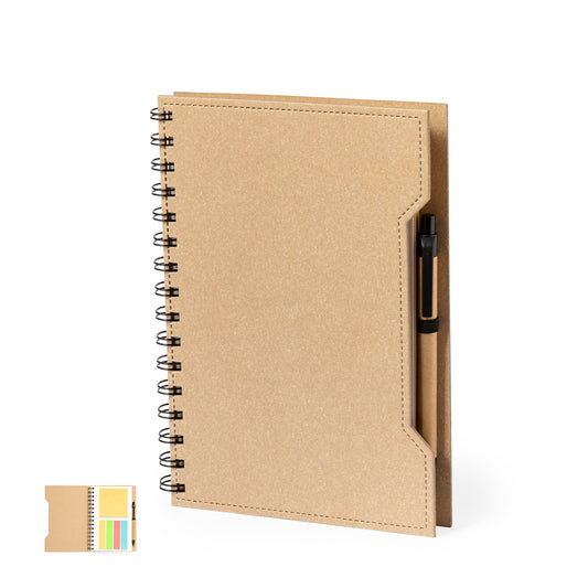 Set Ecológico de Bloco de Notas e Caneta
