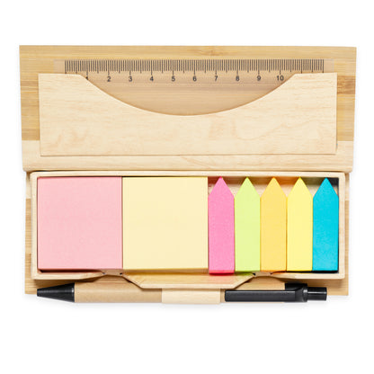 Set de Escritório em Bambu Sustentável e Prático