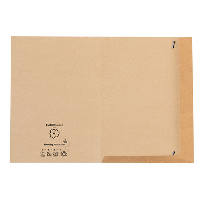 Carpeta Ecológica com Sementes para Documentos