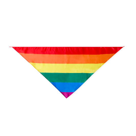 Pañoleta Rainbow Multicolor em Poliéster Suave