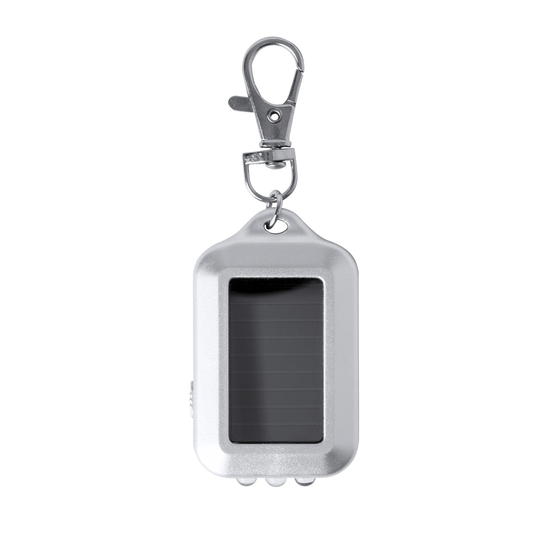 Porta-Chaves Lanterna Solar com 3 LEDs