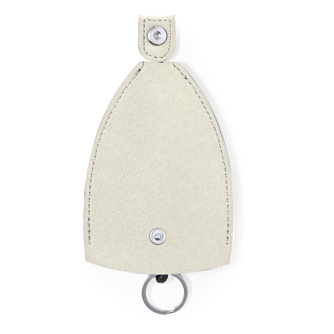 Bolsa Porta-Chaves em Couro Sintético Colorida