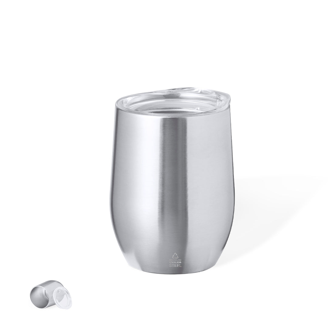Vaso Térmico Yarton em Aço Inox Reciclado 340ml