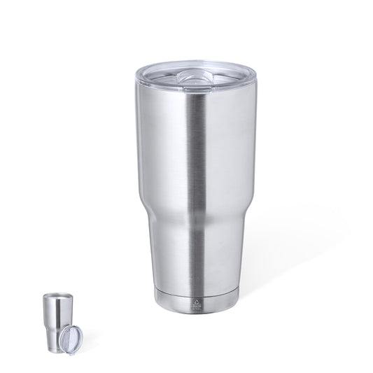 Vaso Térmico em Aço Inoxidável Reciclado 800ml