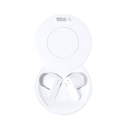 Auriculares Bluetooth 5.3 com Pedra Natural
