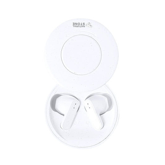 Auriculares Bluetooth 5.3 com Pedra Natural