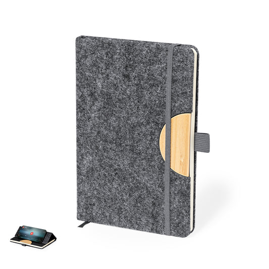 Bloc de Notas Kobain com Suporte para Telemóvel e Caneta