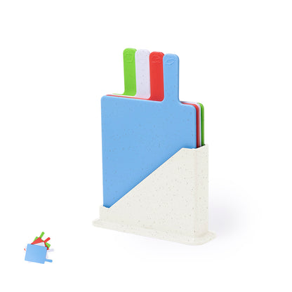 Conjunto de Tábuas Coloridas com Suporte Prático