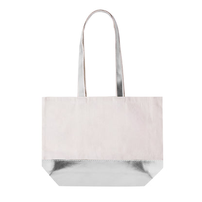 Bolsa Hitalax em Algodão Reciclado com Polipiel Metalizada