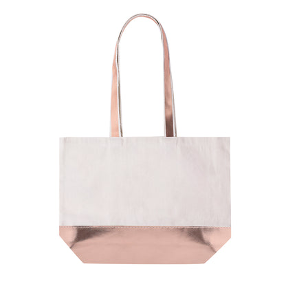 Bolsa Hitalax em Algodão Reciclado com Polipiel Metalizada