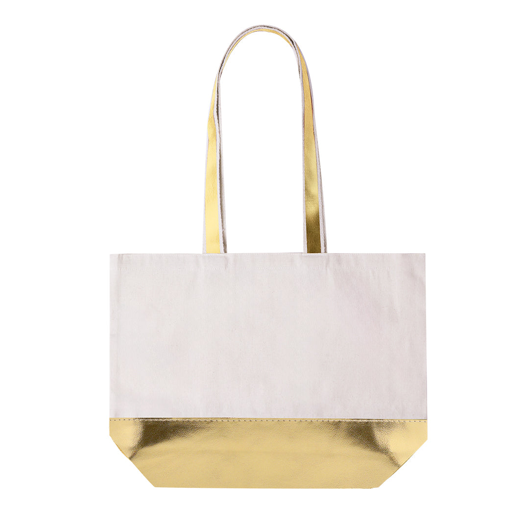 Bolsa Hitalax em Algodão Reciclado com Polipiel Metalizada