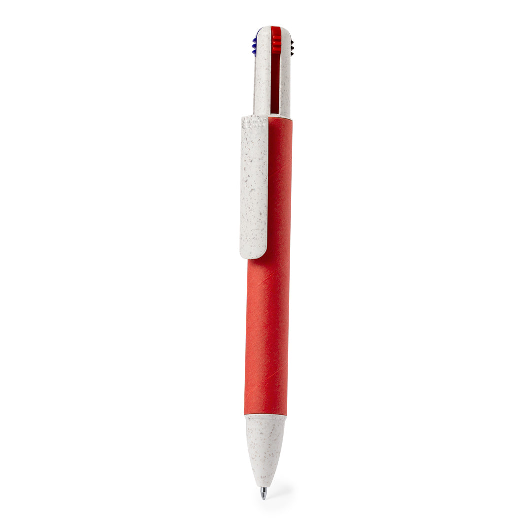 Caneta 4 em 1 Ecológica com Tintas Coloridas