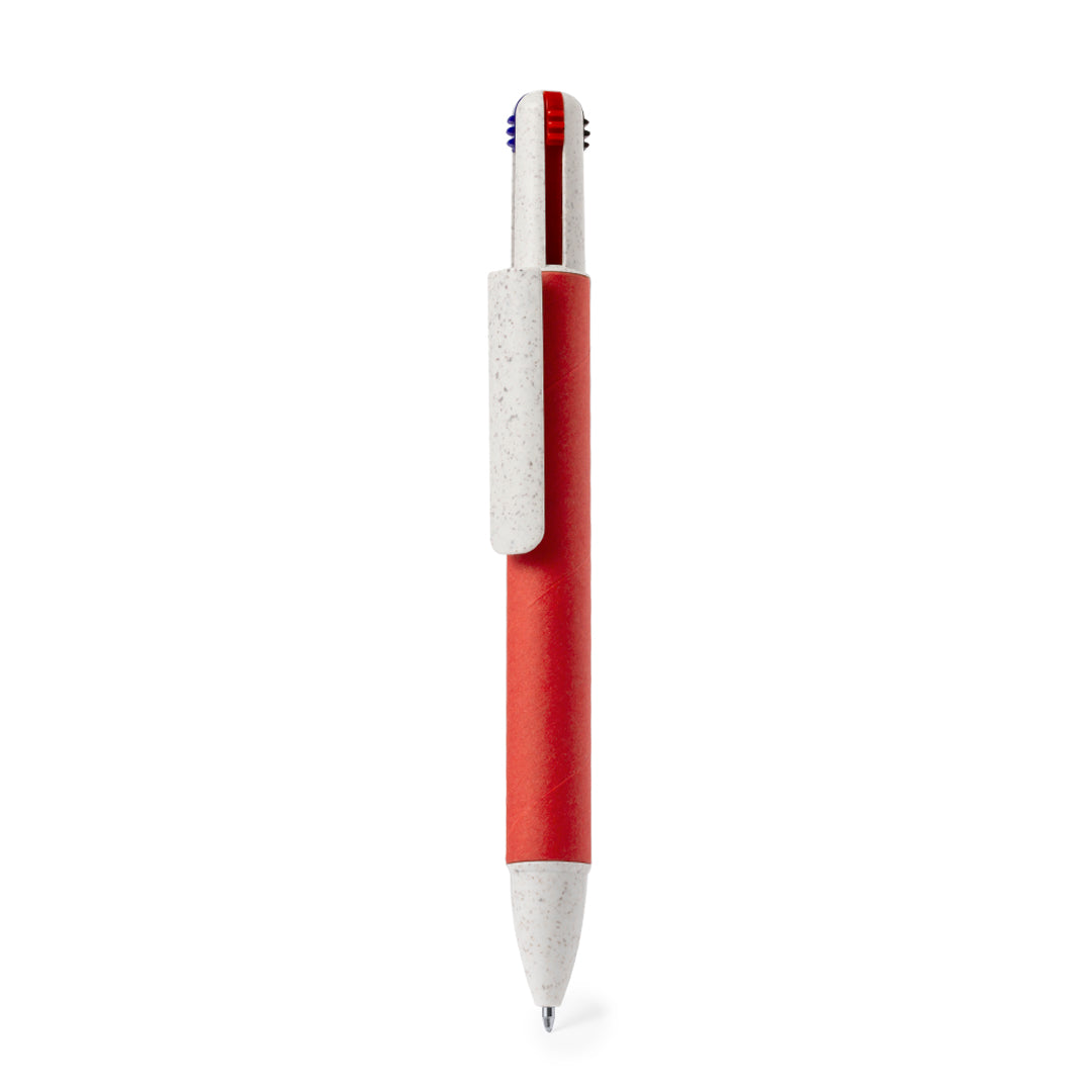 Caneta 4 em 1 Ecológica com Tintas Coloridas