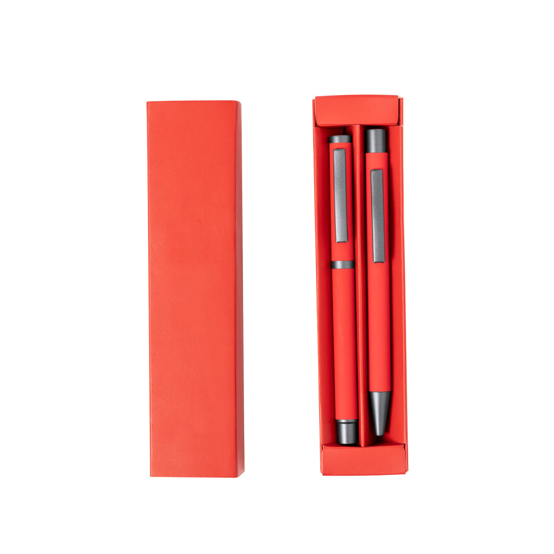 Conjunto Elegante de Caneta e Roller Bostit