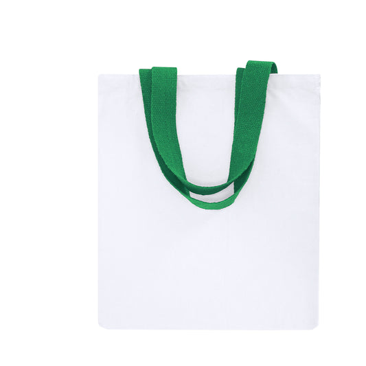 Bolsa de Canvas Resistente com Asas Coloridas